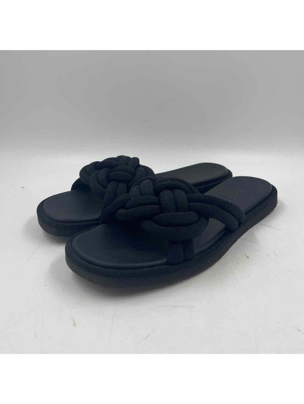 Rothy's Women's Shoe Size 8 Black Woven Sandals